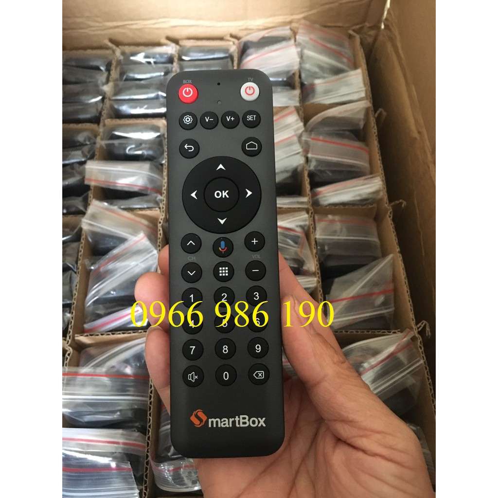 ĐIỀU KHIỂN ĐẦU VNPT SMART BOX 2- REMOTE TÌM KIẾM BẰNG GIỌNG NÓI