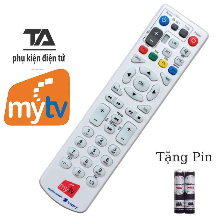 [FREESHIP 50K] Remote điều khiển đầu thu MYTV ZTE