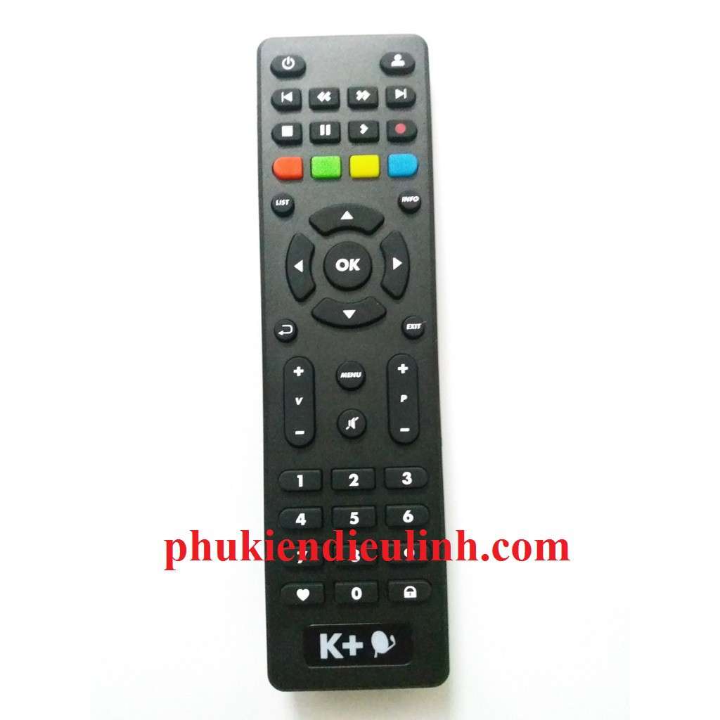 ĐIỀU KHIỂN ĐẦU THU K+ HD SMARDTV (HÀNG CHÍNH HÃNG)