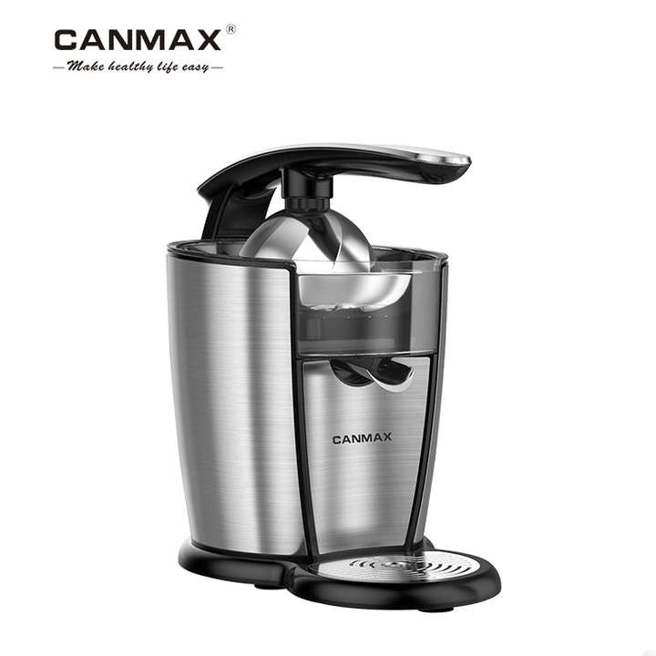 Máy vắt cam cao cấp Canmax CJ-186, chất liệu inox 304 đảm bảo sức khỏe (Bảo hành 6 tháng)
