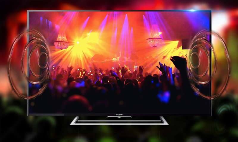 Internet Tivi Sony KDL-40R550C 40 inch - Âm thanh chất lượng, sống động