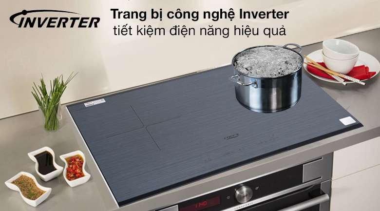 Công nghệ Inverter tiết kiệm điện - Bếp từ đôi Chef's EH - DIH888E