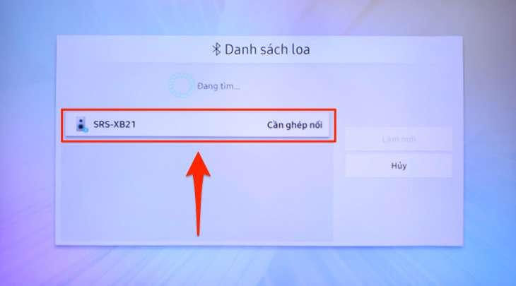 Kết nối loa Bluetooth với tivi Samsung