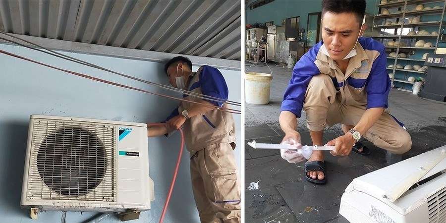 Dịch vụ vệ sinh máy lạnh quận Tân Phú – TP. HCM Chỉ 150K