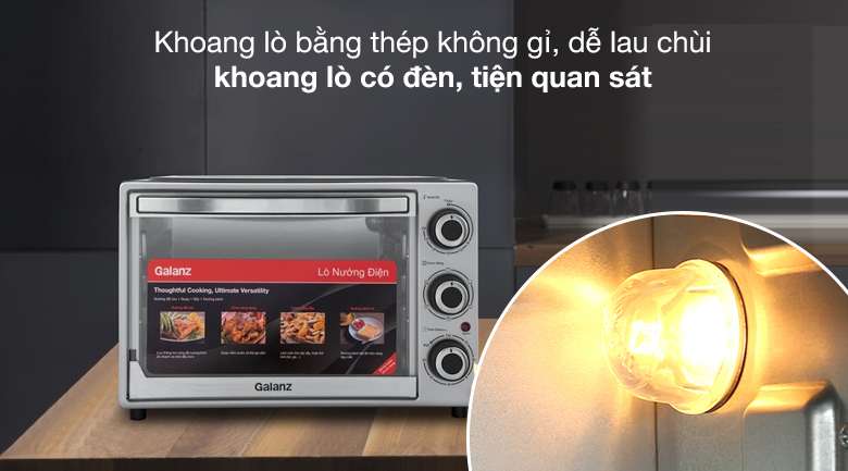 Đèn - Lò nướng Galanz KWS1530LQ-D2 30 lít