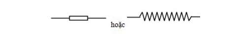 Ký hiệu điện trở của dây dẫn