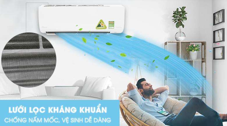 Điều hòa Daikin 1 chiều inverter FTKQ35SAVMV 12000BTU