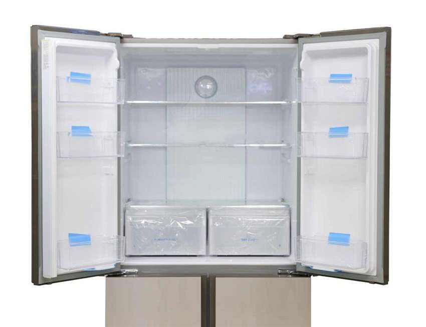 Tủ Lạnh Aqua AQR-IG525AM (GG) 516 Lít 4 Cửa Inverter Màu Vàng (Ảnh 4)