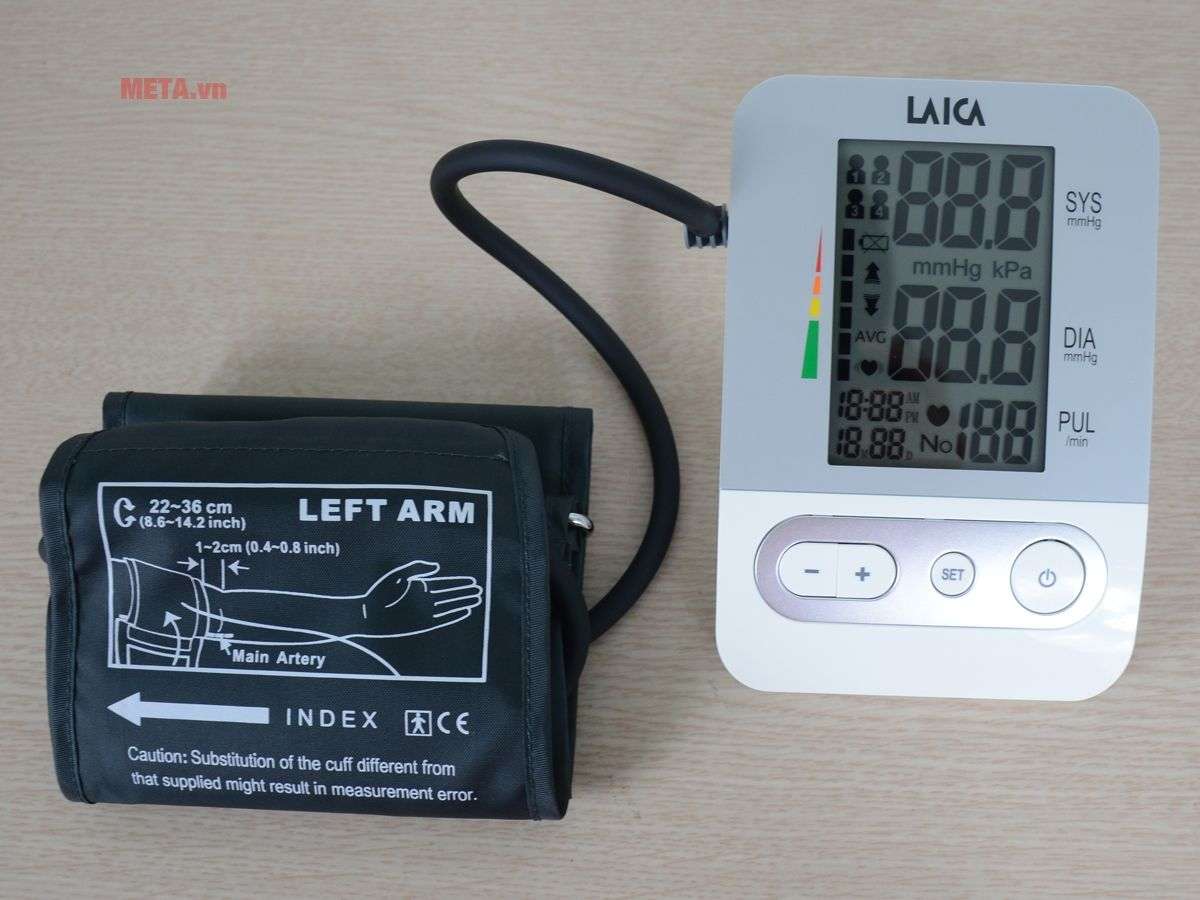 Máy đo huyết áp bắp tay Laica