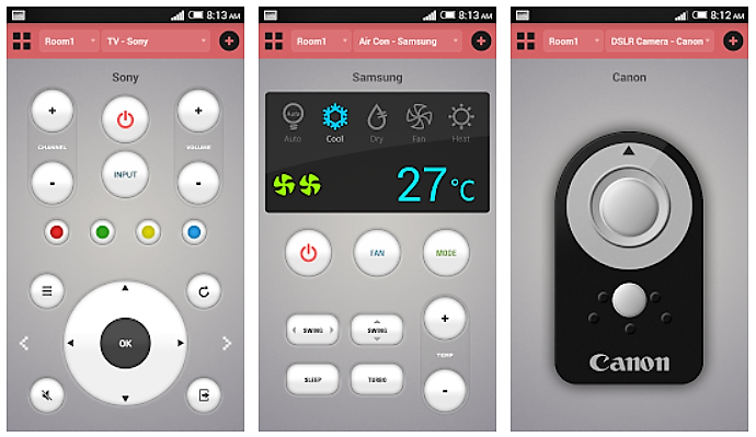 Ứng dụng ASmart Remote IR