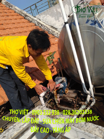 Dịch vụ sửa máy bơm nước tại nhà TPHCM