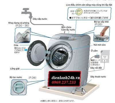 Lắp đặt máy giặt tại Hà Nội tại Hà Nội giá rẻ 0969237233