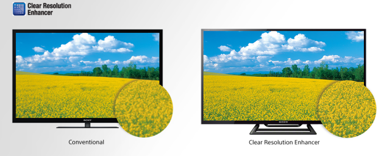 Công nghệ Clear Resolution Enhancer sắc nét