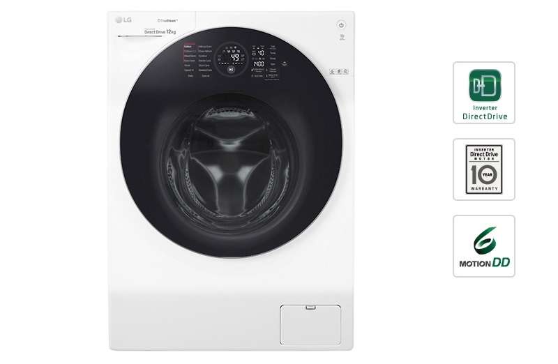 Máy giặt sấy 2 trong 1 - Máy giặt sấy LG Inverter 10.5 kg FG1405H3W