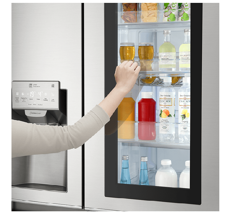 LG Instaview GR-X247JS - Tủ lạnh có cửa kính biến hình thần kỳ