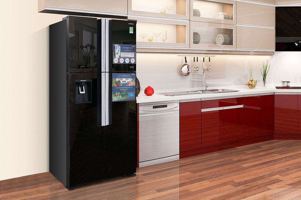 Tủ lạnh Hitachi có bảng điều khiển đa năng, tiện lợi dễ sử dụng