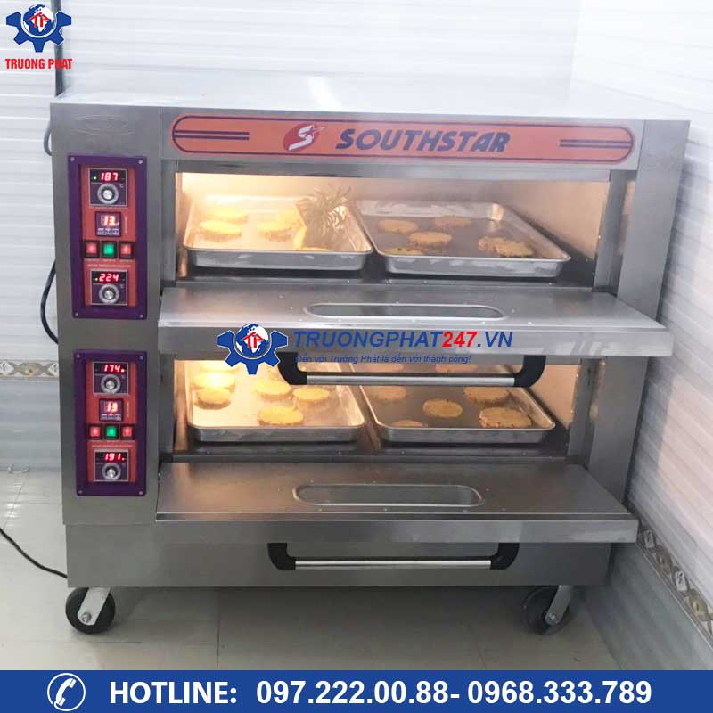 lò nướng bánh mì dùng điện 2 tầng 4 khay YXD-40C