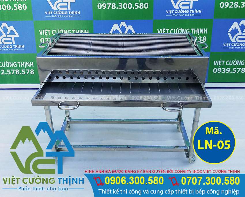 Lò nướng BBQ inox LN-05 Việt Cường Thịnh