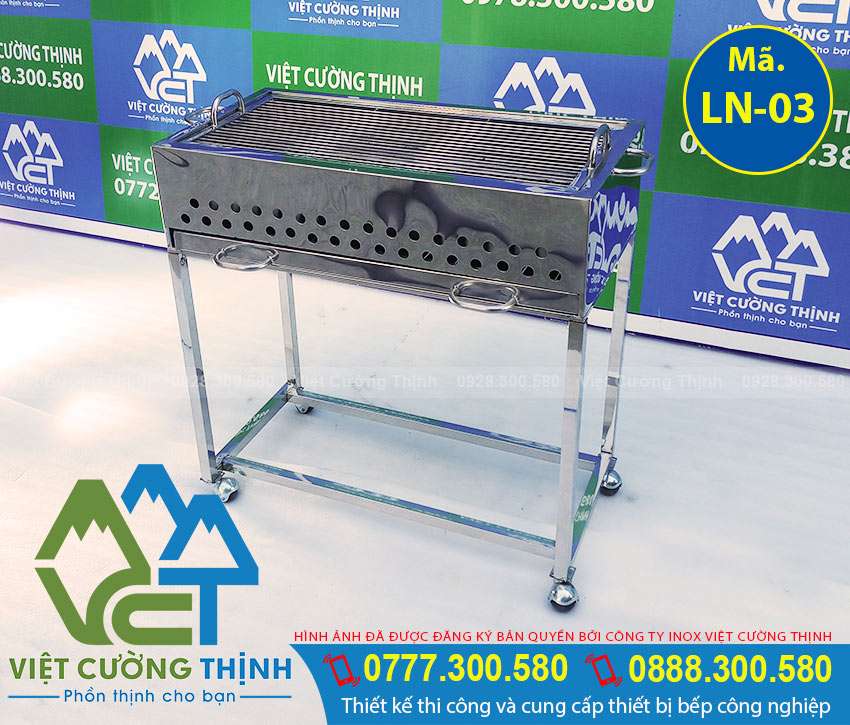 Lò nướng inox ngoài trời LN-03