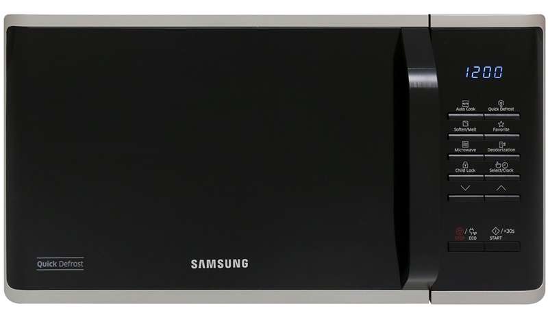 Thiết kế  - Lò vi sóng Samsung MS23K3513AS/SV-N 23 lít