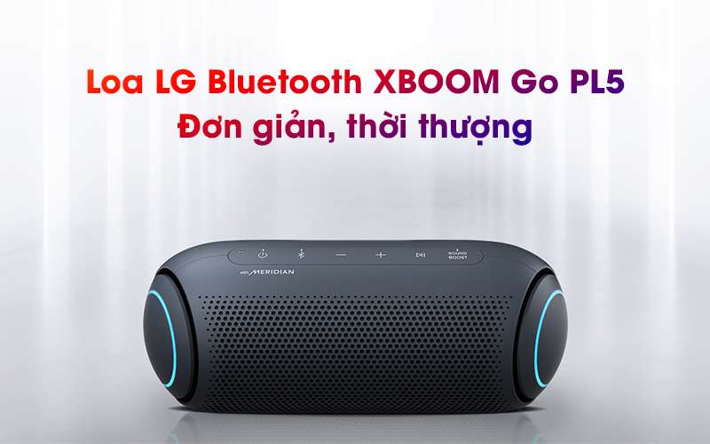 Loa Bluetooth LG Xboom Go PL5 Xanh Đen