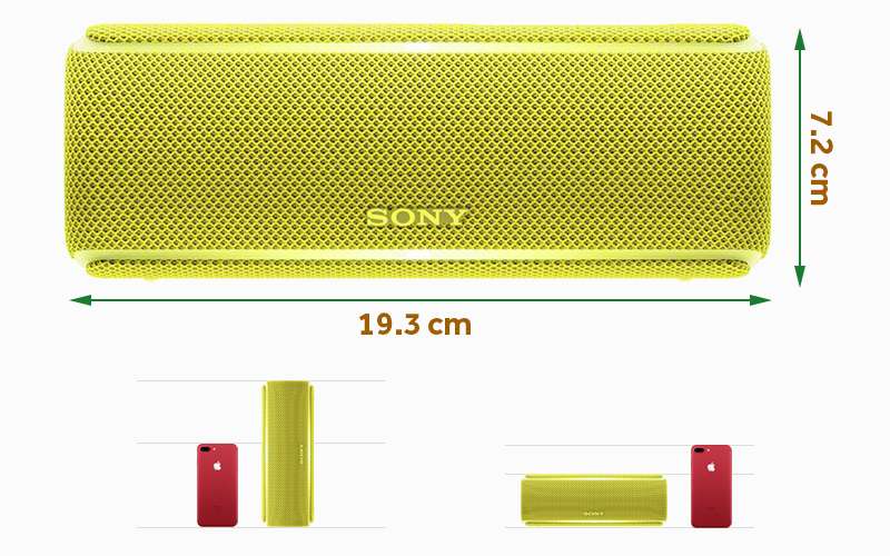 Thiết kế nhỏ gọn - Loa Bluetooth Sony SRS-XB21