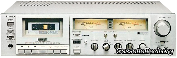 Hitachi D-90s Stereo Cassette Deck
