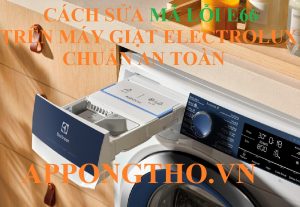 4 Nguyên nhân gây lỗi E-66 máy giặt Electrolux