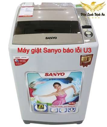 Máy giặt Sanyo báo lỗi U3. Nguyên nhân & cách sửa thành công 100%