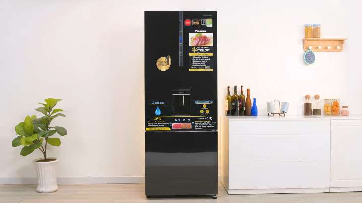 Dòng tủ lạnh Panasonic Inverter NR-BXGPKV có thiết kế tinh tế, sang trọng và bền bỉ 