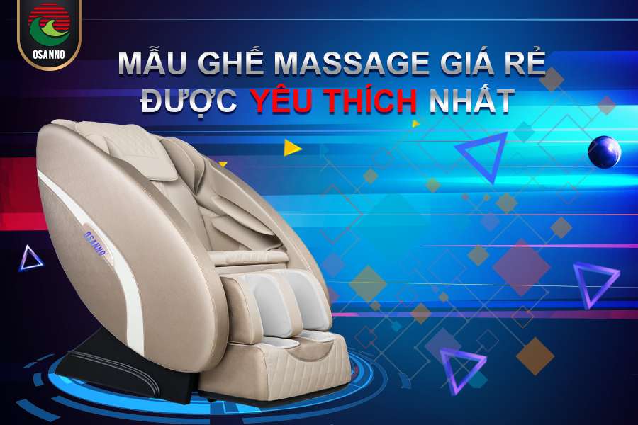 ghế massage giá rẻ chất lượng nhất