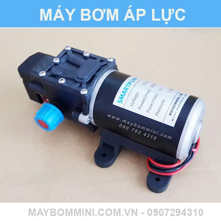 Máy bơm nước mini áp lực 12V 80W 6L Smartpumps