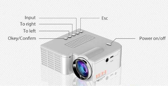 Máy chiếu mini UNIC Uric UC28C