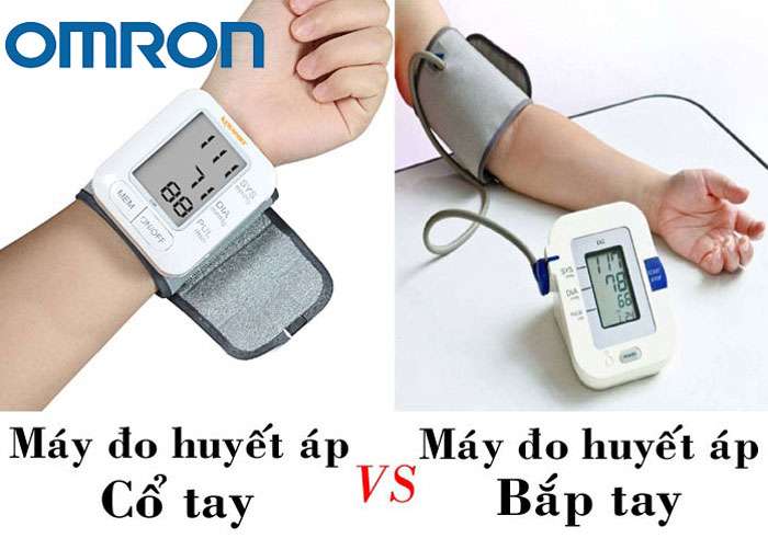 So sánh máy đo huyết áp bắp tay và máy đo huyết áp cổ tay 1