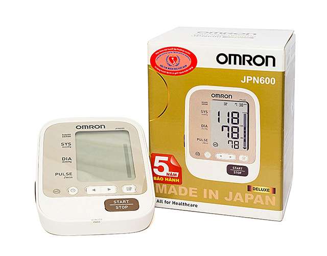Máy đo huyết áp Omron Jpn 600 nhập khẩu nguyên máy từ Nhật Bản.