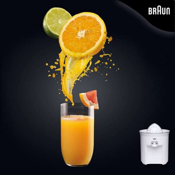 Thưởng thức những ly nước cam nguyên chất cho ngày dài năng động cùng máy ép hoa quả Braun CJ3050