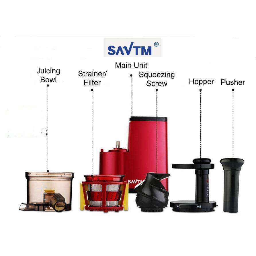 Máy ép chậm SAVTM JE-07 cấu tạo