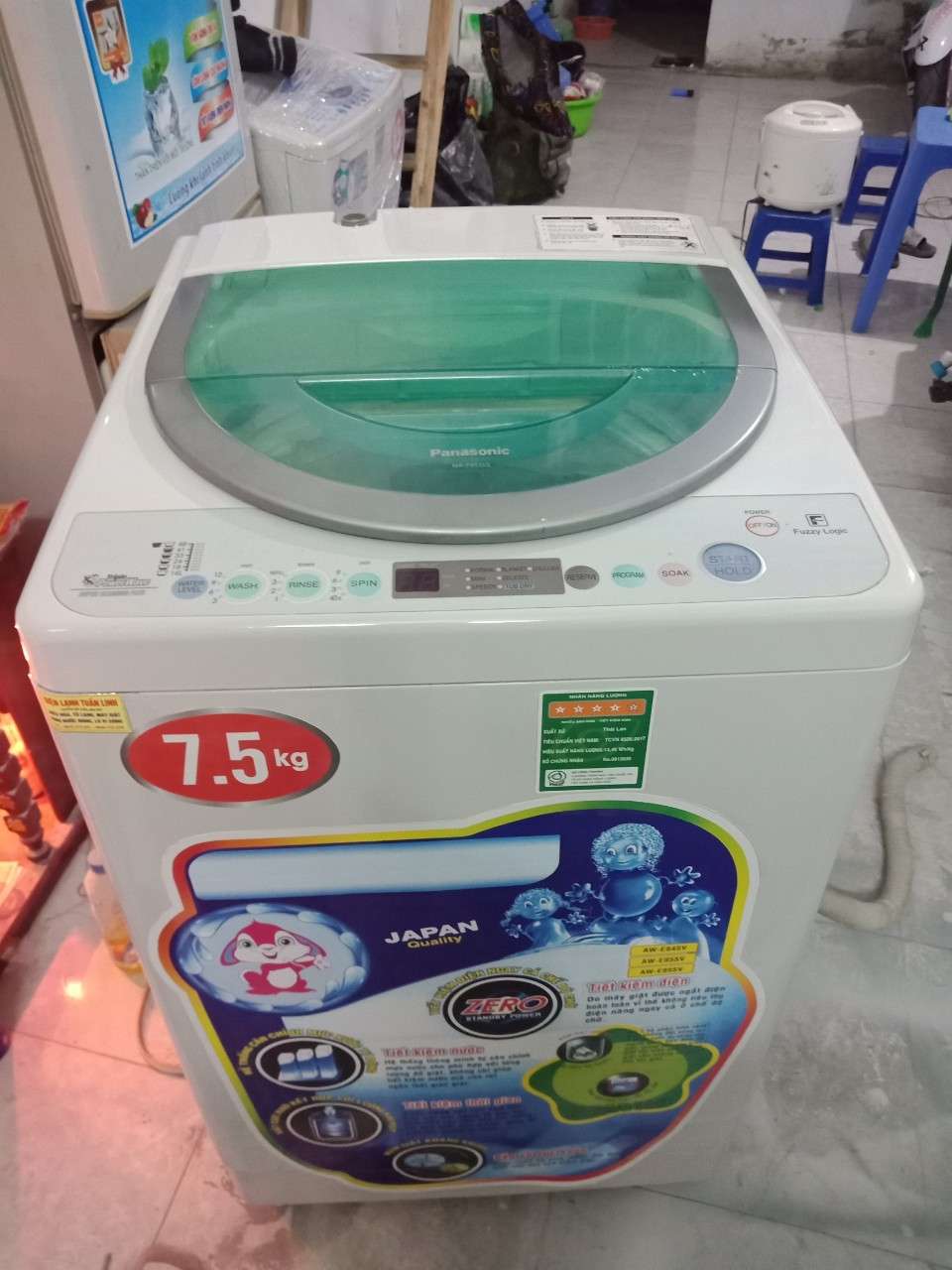 máy giặt sanyo 7 5