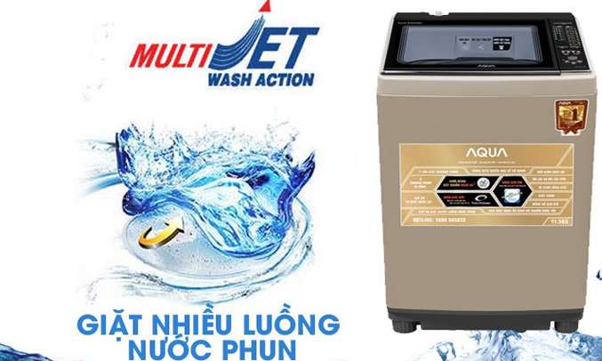 Máy Giặt Aqua 11.5 Kg AQW-UW115AT (N) | Nguyễn Kim