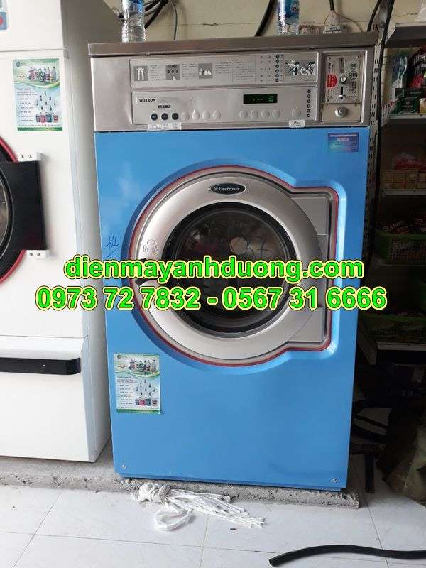 Máy giặt công nghiệp nhật bãi Electrolux 18kg