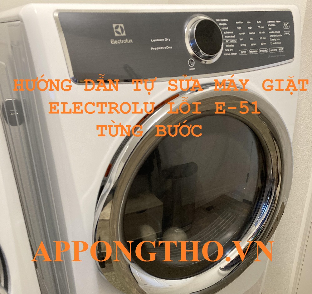 ( FAQ ) Hỏi đáp về lỗi E-51 máy giặt Electrolux