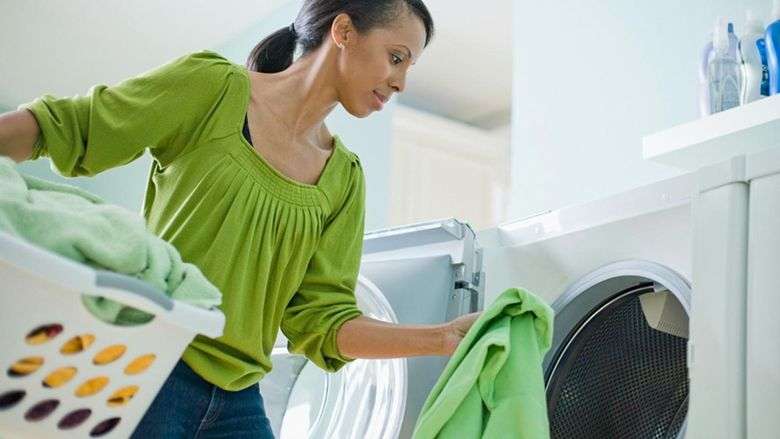 Quần áo không bị rối khi giặt xong