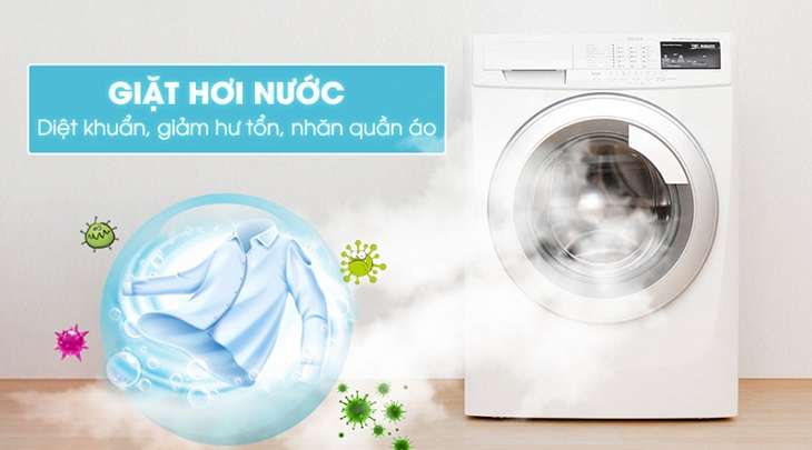 Máy giặt hơi nước là gì? Ưu nhược điểm của máy giặt hơi nước