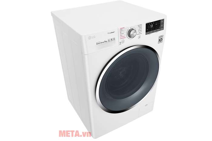 Máy giặt LG 9kg FC1409S2W có cửa trước tiện dụng
