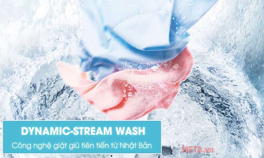 Công nghệ Dynamic-Stream Wash hiện đại.