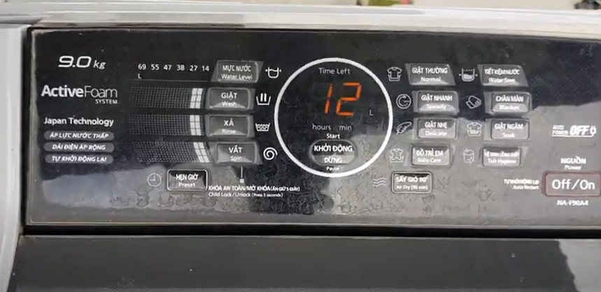 Hướng dẫn khắc phục máy giặt Panasonic báo lỗi U12 và ...