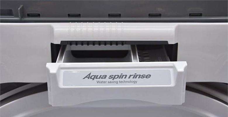 Vị trí xả nước Aqua Spin Rinse