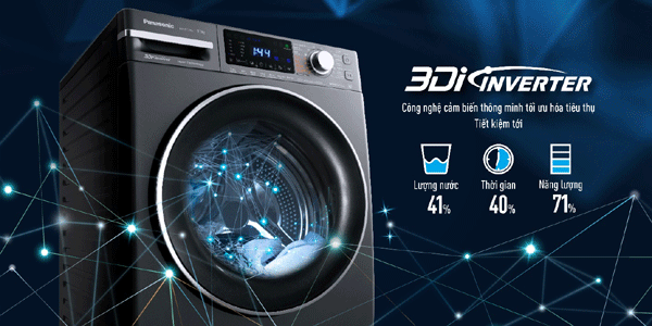 Máy giặt Panasonic thế hệ mới: Thanh lọc toàn diện, tiết kiệm tối đa