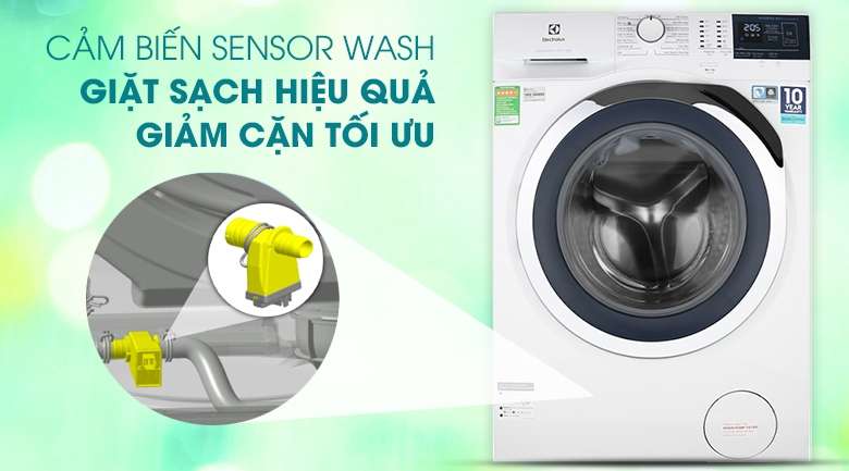 Cảm biến Sensor Wash tự động phát hiện vết bẩn