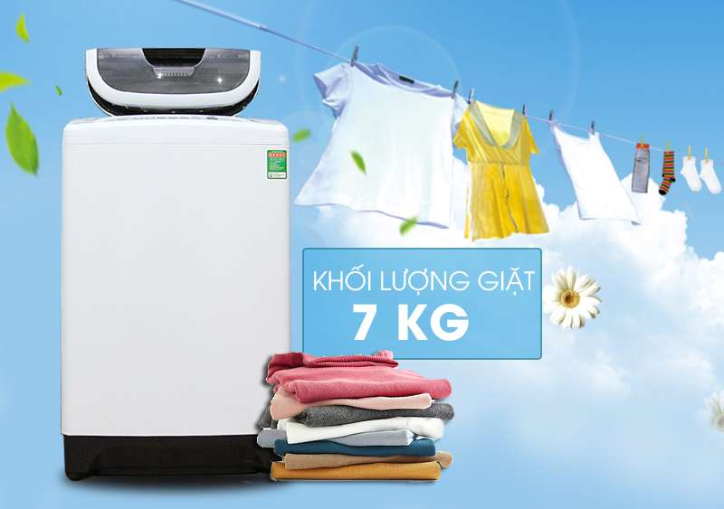Máy giặt Sharp 7kg ES-S700EV - Mua Sắm Điện Máy Giá Rẻ Tại Thế Giới Điện Máy Online